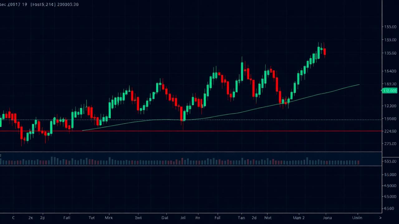 Support and resistance levels marked on trading chart showing key price zones where buyers and sellers are active